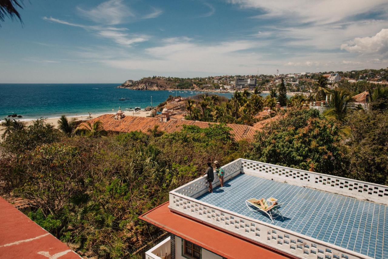 Hostel Tabachin Del Puerto Brisas de Zicatela Zewnętrze zdjęcie